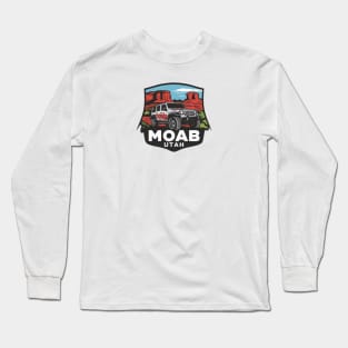 Moab Utah 4x4 Adventure Long Sleeve T-Shirt